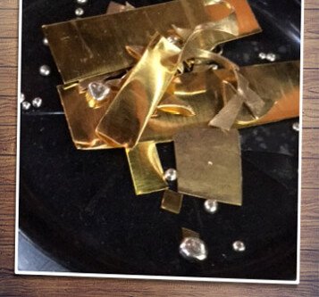elementi per ORO 18kt oro e argento puro