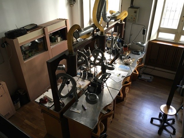 laboratorio vista dall'alto