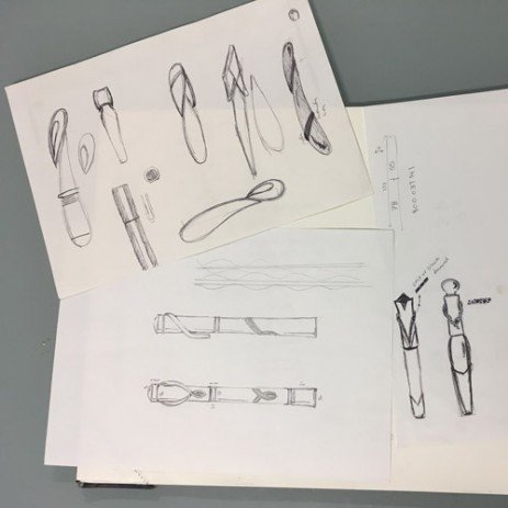 disegni progettazione stilografiche penne stilografiche